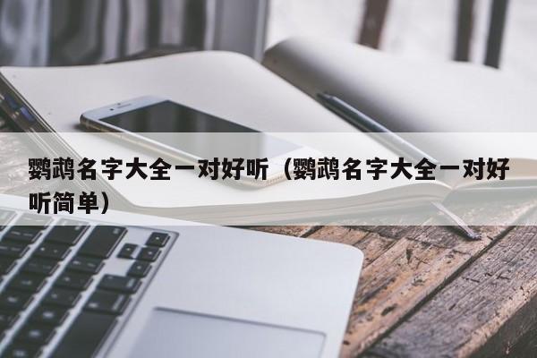 鹦鹉名字大全一对好听（鹦鹉名字大全一对好听简单）