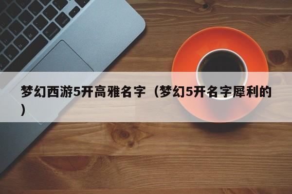 梦幻西游5开高雅名字（梦幻5开名字犀利的）