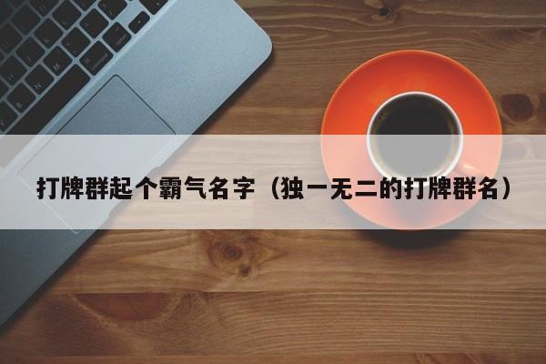 打牌群起个霸气名字（独一无二的打牌群名）