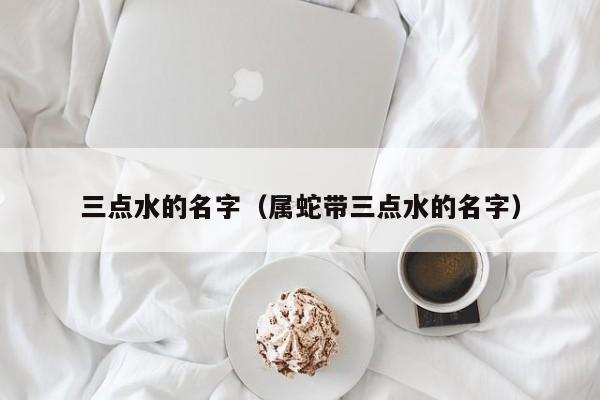 三点水的名字（属蛇带三点水的名字）