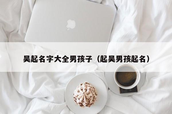 吴起名字大全男孩子（起吴男孩起名）